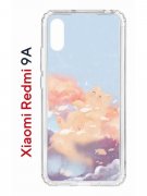 Чехол-накладка Xiaomi Redmi 9A (588935) Kruche PRINT Dafna_Cloud cat