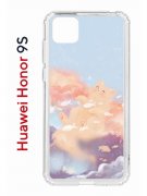 Чехол-накладка Huawei Honor 9S  (588929) Kruche PRINT Dafna_Cloud cat