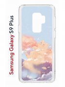 Чехол-накладка Samsung Galaxy S9 Plus (591403) Kruche PRINT Dafna_Cloud cat