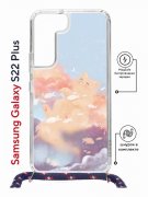 Чехол-накладка Samsung Galaxy S22 Plus (638527) Kruche PRINT Dafna_Cloud cat