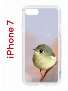Чехол-накладка Apple iPhone 7 (580667) Kruche PRINT Dafna_Little bird