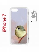 Чехол-накладка Apple iPhone 7 (598896) Kruche PRINT Dafna_Little bird