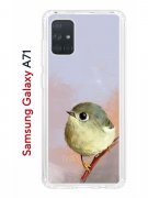 Чехол-накладка Samsung Galaxy A71 (582679) Kruche PRINT Dafna_Little bird