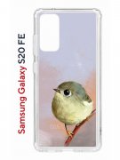 Чехол-накладка Samsung Galaxy S20 FE (593958) Kruche PRINT Dafna_Little bird