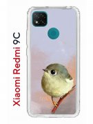 Чехол-накладка Xiaomi Redmi 9C (591325) Kruche PRINT Dafna_Little bird