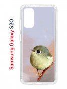 Чехол-накладка Samsung Galaxy S20 (582682) Kruche PRINT Dafna_Little bird