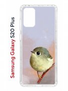 Чехол-накладка Samsung Galaxy S20 Plus (582686) Kruche PRINT Dafna_Little bird