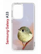 Чехол-накладка Samsung Galaxy A33 (630895) Kruche PRINT Dafna_Little bird