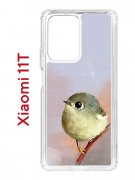 Чехол-накладка Xiaomi 11T (612848) Kruche PRINT Dafna_Little bird