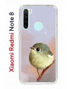 Чехол-накладка Xiaomi Redmi Note 8  (580659) Kruche PRINT Dafna_Little bird