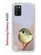 Чехол-накладка Samsung Galaxy A02s (594636) Kruche PRINT Dafna_Little bird