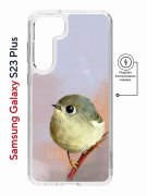 Чехол-накладка Samsung Galaxy S23 Plus (634254) Kruche PRINT Dafna_Little bird