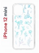 Чехол-накладка Apple iPhone 12 mini (588924) Kruche PRINT Dafna_Spring flowers (в цвете)