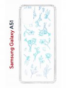 Чехол-накладка Samsung Galaxy A51 (582691) Kruche PRINT Dafna_Spring flowers (в цвете)
