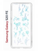 Чехол-накладка Samsung Galaxy S20 FE (593958) Kruche PRINT Dafna_Spring flowers (в цвете)