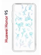 Чехол-накладка Huawei Honor 9S  (588929) Kruche PRINT Dafna_Spring flowers (в цвете)