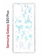 Чехол-накладка Samsung Galaxy S20 Plus (582686) Kruche PRINT Dafna_Spring flowers (в цвете)