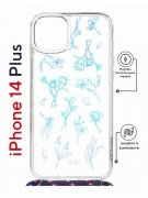 Чехол-накладка Apple iPhone 14 Plus (625962) Kruche PRINT Dafna_Spring flowers (в цвете)