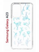 Чехол-накладка Samsung Galaxy A23 (630893) Kruche PRINT Dafna_Spring flowers (в цвете)