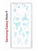 Чехол-накладка Samsung Galaxy Note 9 (591402) Kruche PRINT Dafna_Spring flowers (в цвете)