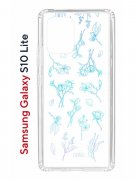 Чехол-накладка Samsung Galaxy S10 Lite (582683) Kruche PRINT Dafna_Spring flowers (в цвете)