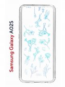 Чехол-накладка Samsung Galaxy A02s (594636) Kruche PRINT Dafna_Spring flowers (в цвете)
