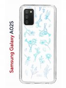 Чехол-накладка Samsung Galaxy A02s (594636) Kruche PRINT Dafna_Spring flowers (в цвете)