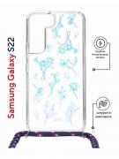 Чехол-накладка Samsung Galaxy S22 (638524) Kruche PRINT Dafna_Spring flowers (в цвете)