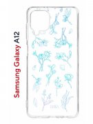 Чехол-накладка Samsung Galaxy A12 (608589) Kruche PRINT Dafna_Spring flowers (в цвете)