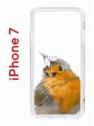 Чехол-накладка Apple iPhone 7 (580667) Kruche PRINT Dafna_Sweetie bird