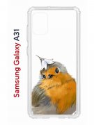 Чехол-накладка Samsung Galaxy A31 (587679) Kruche PRINT Dafna_Sweetie bird