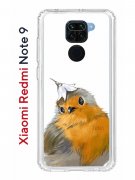 Чехол-накладка Xiaomi Redmi Note 9  (588931) Kruche PRINT Dafna_Sweetie bird
