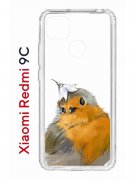 Чехол-накладка Xiaomi Redmi 9C (591325) Kruche PRINT Dafna_Sweetie bird