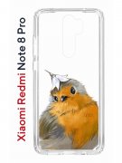 Чехол-накладка Xiaomi Redmi Note 8 Pro (585138) Kruche PRINT Dafna_Sweetie bird