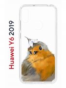 Чехол-накладка Huawei Y6 2019 (580675) Kruche PRINT Dafna_Sweetie bird