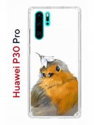 Чехол-накладка Huawei P30 Pro (580674) Kruche PRINT Dafna_Sweetie bird