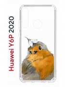 Чехол-накладка Huawei Y6p 2020 (588946) Kruche PRINT Dafna_Sweetie bird