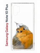 Чехол-накладка Samsung Galaxy Note 10+ (580678) Kruche PRINT Dafna_Sweetie bird