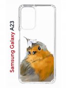 Чехол-накладка Samsung Galaxy A23 (630893) Kruche PRINT Dafna_Sweetie bird