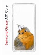 Чехол-накладка Samsung Galaxy A01 Core (593952) Kruche PRINT Dafna_Sweetie bird