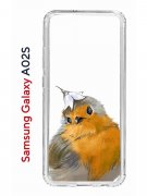 Чехол-накладка Samsung Galaxy A02s (594636) Kruche PRINT Dafna_Sweetie bird