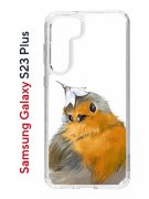 Чехол-накладка Samsung Galaxy S23 Plus (638514) Kruche PRINT Dafna_Sweetie bird