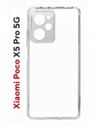 Чехол-накладка Xiaomi Poco X5 Pro 5G (641594) Kruche PRINT Dafna_Magic flowers
