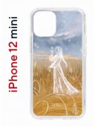 Чехол-накладка Apple iPhone 12 mini (588924) Kruche PRINT Dafna_Ghost