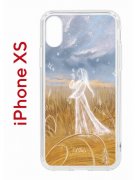 Чехол-накладка Apple iPhone X (580677) Kruche PRINT Dafna_Ghost