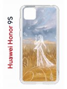 Чехол-накладка Huawei Honor 9S  (588929) Kruche PRINT Dafna_Ghost