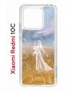 Чехол-накладка Xiaomi Redmi 10C (623779) Kruche PRINT Dafna_Ghost