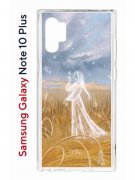 Чехол-накладка Samsung Galaxy Note 10+ (580678) Kruche PRINT Dafna_Ghost