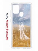 Чехол-накладка Samsung Galaxy A21S (587676) Kruche PRINT Dafna_Ghost