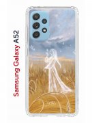 Чехол-накладка Samsung Galaxy A52 (598894) Kruche PRINT Dafna_Ghost